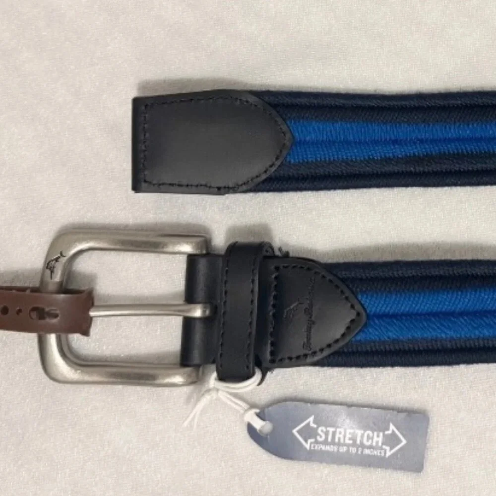 Tommy Bahama Two-Tone Stretch Belt